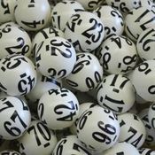 Raffel Balls- Numbered 1-100