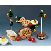 Christmas Tree Party Picks Counter Display