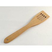 12" Slotted Wooden Spatula