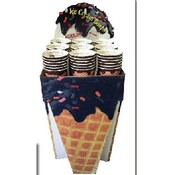 Ice Cream Bowl Floor Display