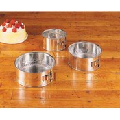 7" Diameter 3 3/4" Deep Tinned Springform Mold