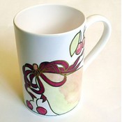 Berries &amp; Pears Holiday Mug