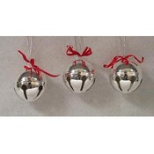 Set of 3 Christmas Silver Bells