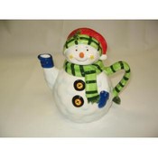 Home Interiors Ceramic Sassy Snowman Teapot