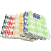 4 Pk. Assorted  Cotton Waffle Weave - Dish Cloths