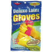 Latex Gloves, Size Large(Case of 12)