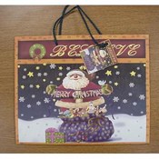 Christmas Horizontal Print Bag