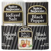 Spice Supreme - Salt &amp; Pepper Shaker Set
