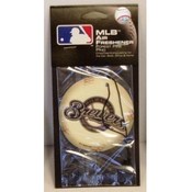 Licensed Milwaukee Brewer Baseball Air Freshener