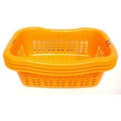 Assorted Colors Small Baskets, 3 pk