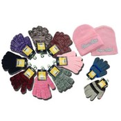 Women's Winter Gloves and Beanies-Closeout