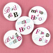 Bachelorette Buttons - Set of Twelve Assorted