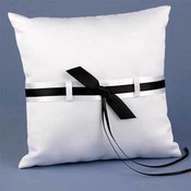 Love Links Black &amp; White Pillow