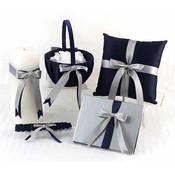 Navy/Silver Darling Duo Wedding Collection - Set