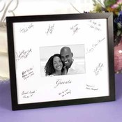 Frame with Guest's Signature Mat