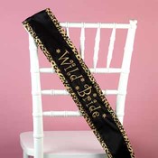 Black Leopard - Wild Bride Sash