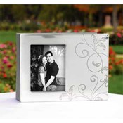 Silver Flourish Guest Book