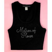 Black Matron of Honor Tank - Large