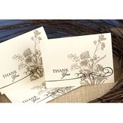 Natural Thank You Cards - 50 Ct.