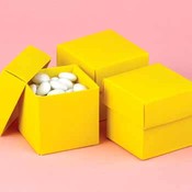 Yellow Mix &amp; Match Favor Boxes