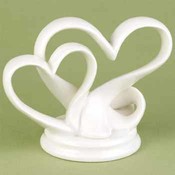 Double Heart Cake Top