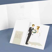 Bride &amp; Groom Save the Date Cards