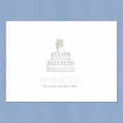 Mr. &amp; Mrs. Thank You Cards W/Envelopes
