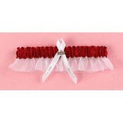 09 Red Prom Garter