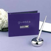 Purple All Occasion Guest Book