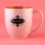 Pink Girlfriend Mug