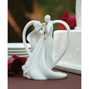 Heart Arch and Couple Cake Top