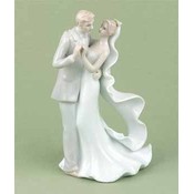 Couple with Flowing Veil Figurine