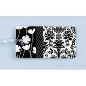 Damask Luggage Tag