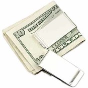 Silver Plated Money Clip