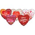 Valentine's Econ. 18" Balloon Assortment - 25 pk