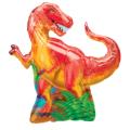 Dino T-Rex Foil Party Balloon - 29"  x 31"
