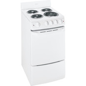 Hotpoint 20" Electric Range White - Freight