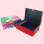 Large Flower Jewelry Box