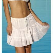 InGear 3-Tier Cotton Gauze Skirt