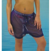 Micro Mesh Elastic Waste Shorts Junior/Missy