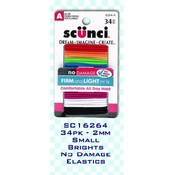 Scunci 34pk 2mm Elastic Hair Tie