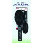 Scunci Nylon &amp; Purse Cushion Brushes