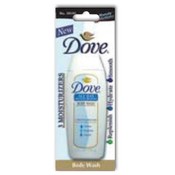 Dove Moisturizing Body Wash 2 oz