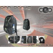 Pod Packs Audio Backpack - Camouflage and Black
