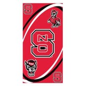 North Carolina State Wolfpack Beach Towel