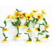 Deluxe Hanging Sunflower Bush