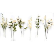Beige Flower Stem Asst.