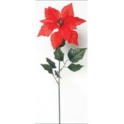 Christmas Single Poinsettia Stem
