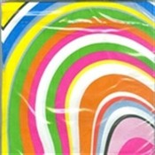 16 Pack Lunch Napkin - Wavy Stripes