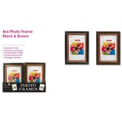 4X6 Photo Frames - Brown And Black(Case of 96)